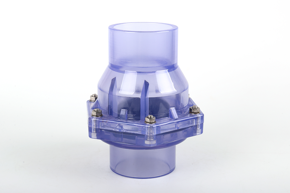 邗江透明翻板式止回阀